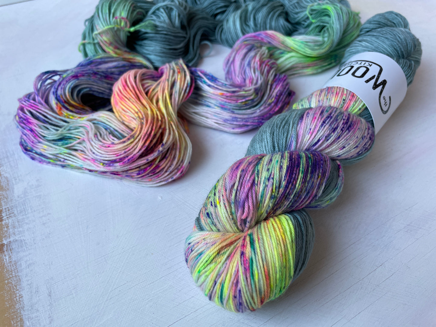 Yarn Potion | Assigned Pooling Long Zip Yarn | 4ply Merino Sock