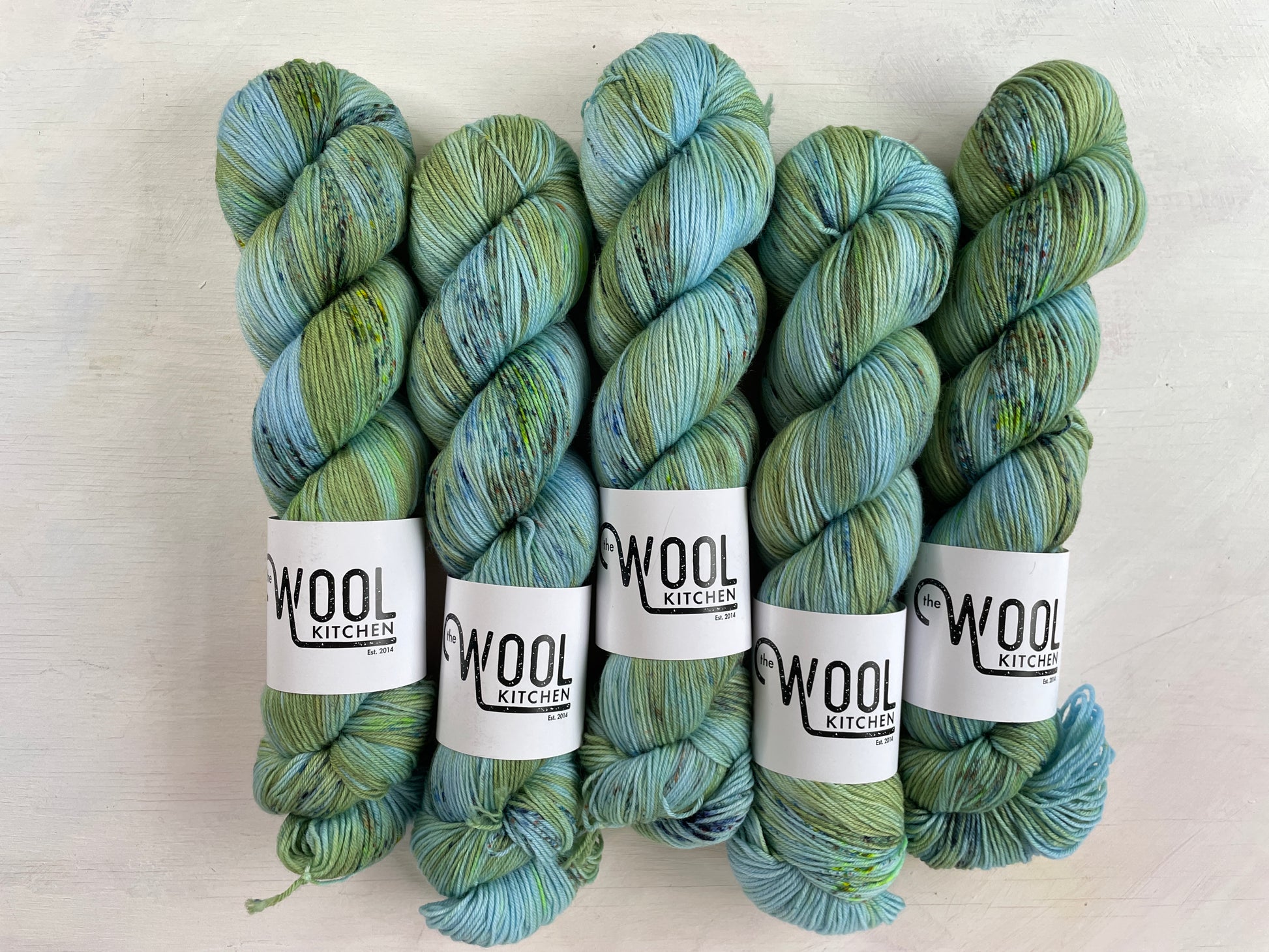 South Landing from the 4ply Sock collection by the hand dyed yarn expert, The Wool Kitchen