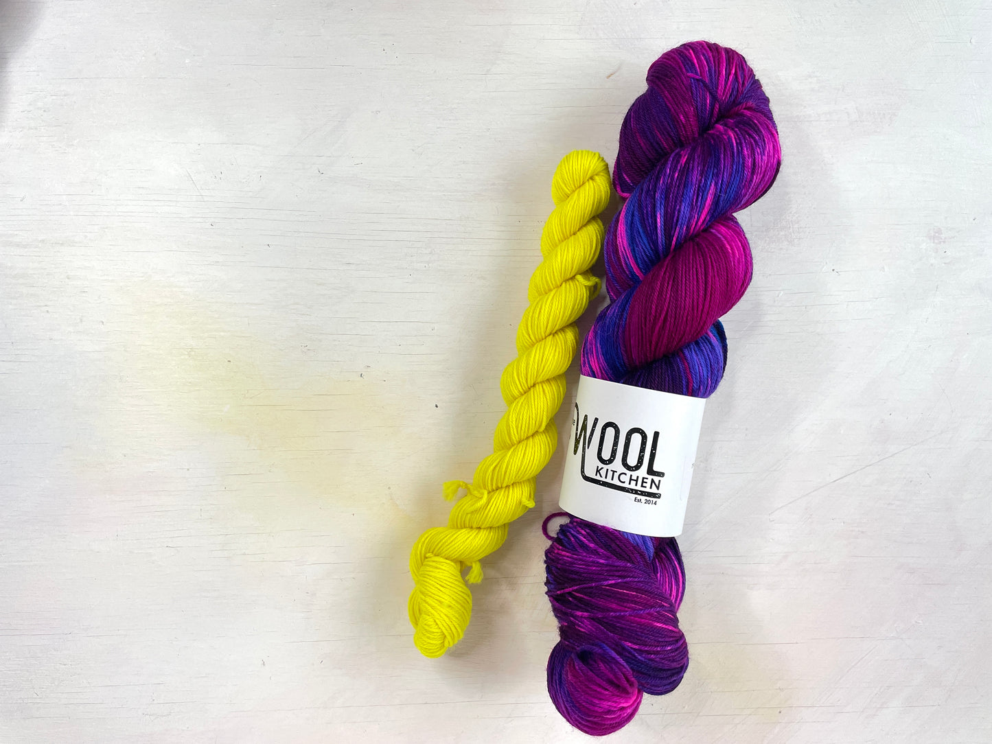 Hello Frida! | Club Classics Monthly Yarn Club | 4ply sock, Luxury 4ply Merino Silk, DK Wool, 4ply Sock Set