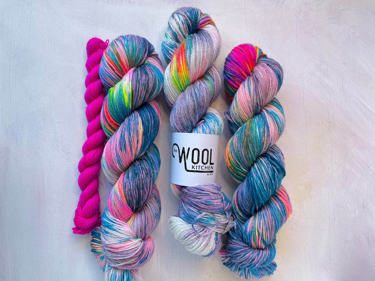 Prism Break | Club Classics Monthly Yarn Club | 4ply sock, Luxury 4ply Merino Silk, DK Wool, 4ply Sock Set