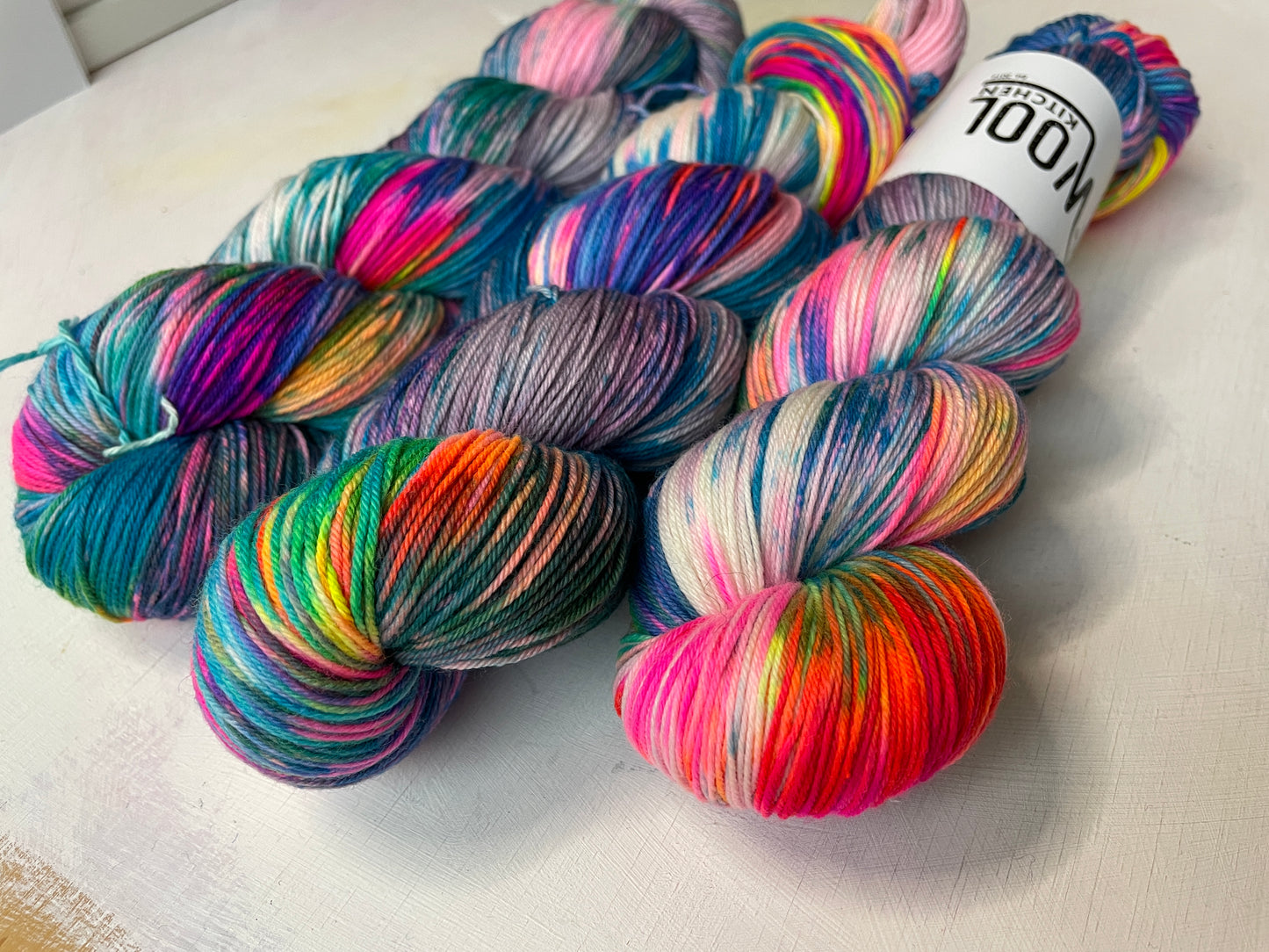 Prism Break | Club Classics Monthly Yarn Club | 4ply sock, Luxury 4ply Merino Silk, DK Wool, 4ply Sock Set