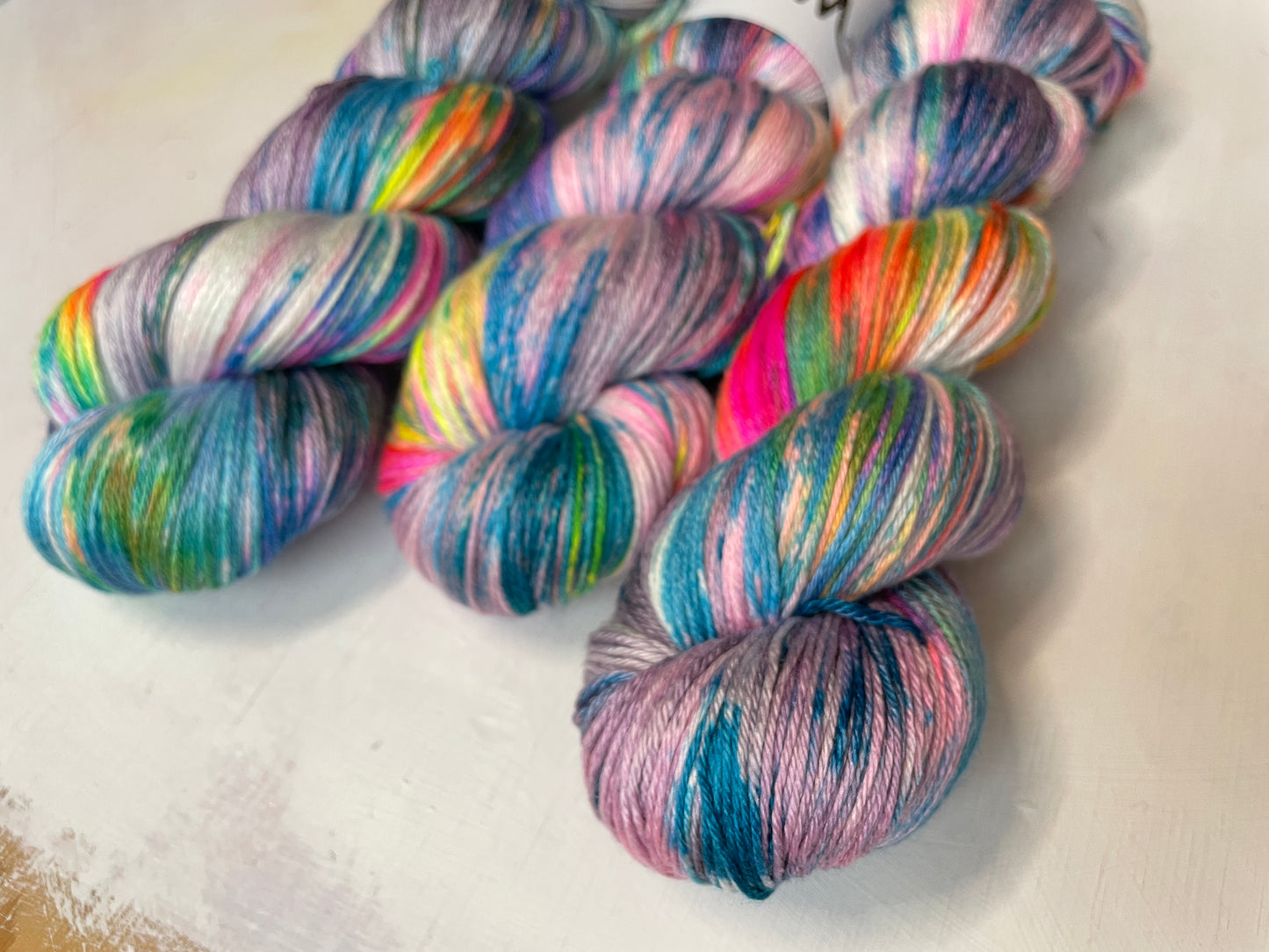 Prism Break | Club Classics Monthly Yarn Club | 4ply sock, Luxury 4ply Merino Silk, DK Wool, 4ply Sock Set