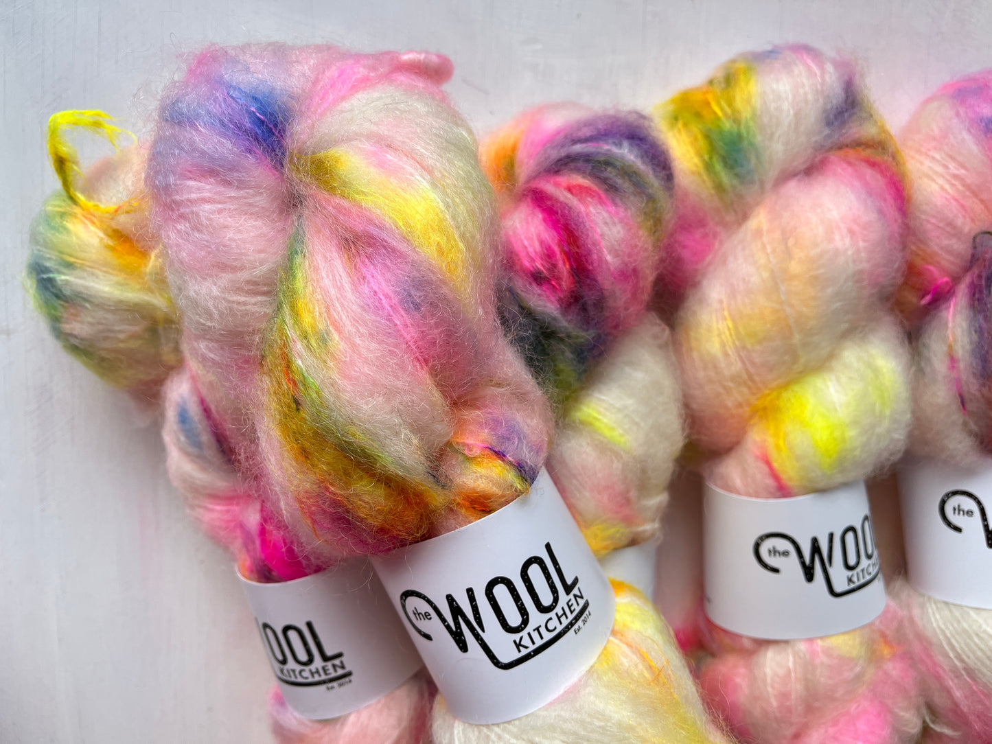 Neon Only | Big Fluff | DK Mohair