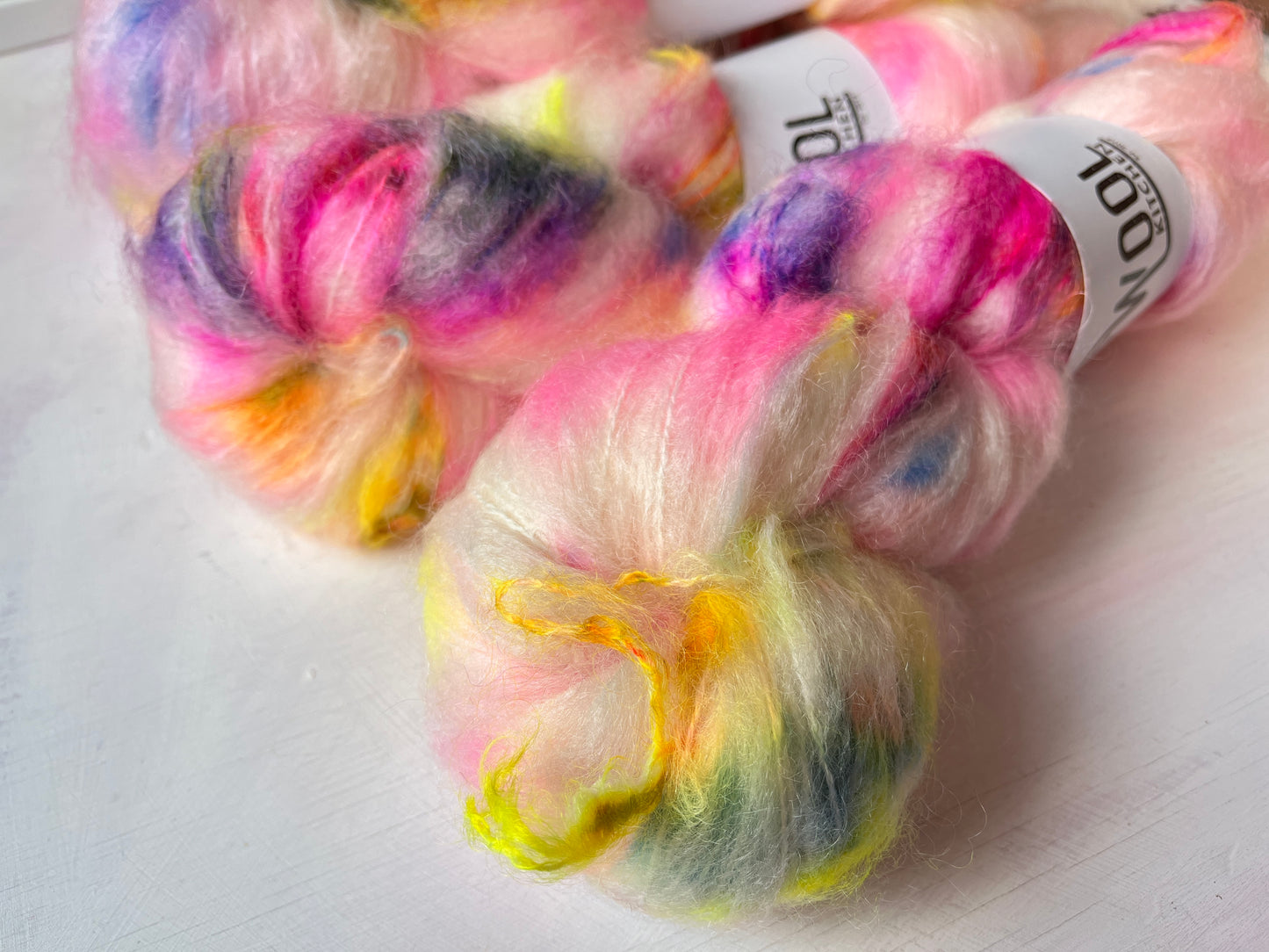 Neon Only | Big Fluff | DK Mohair