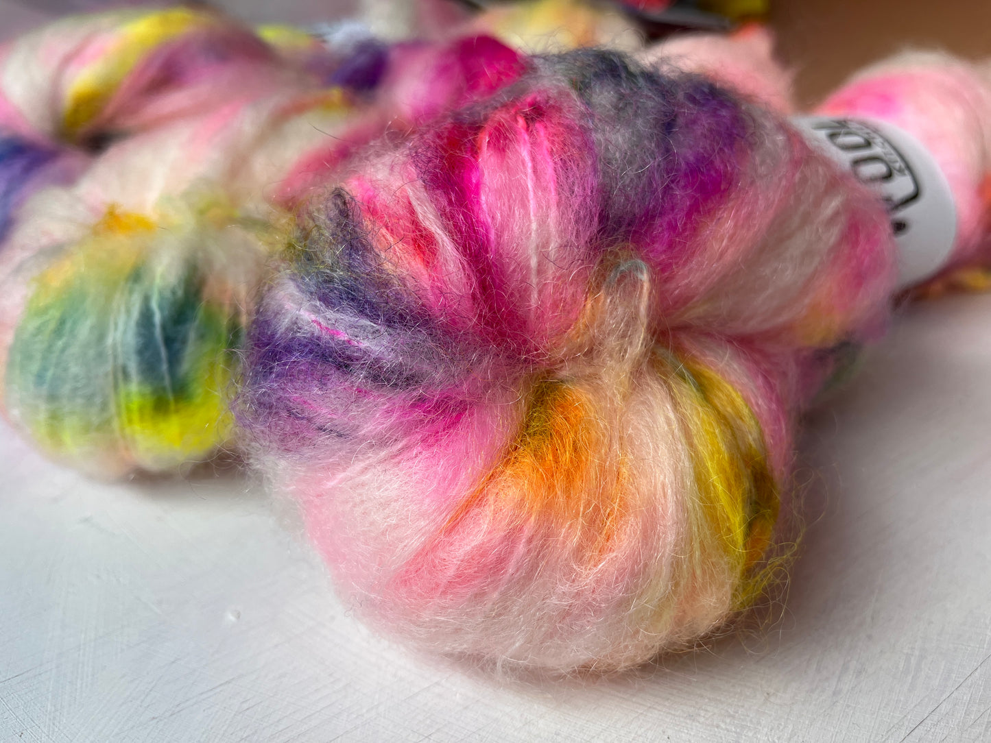 Neon Only | Big Fluff | DK Mohair