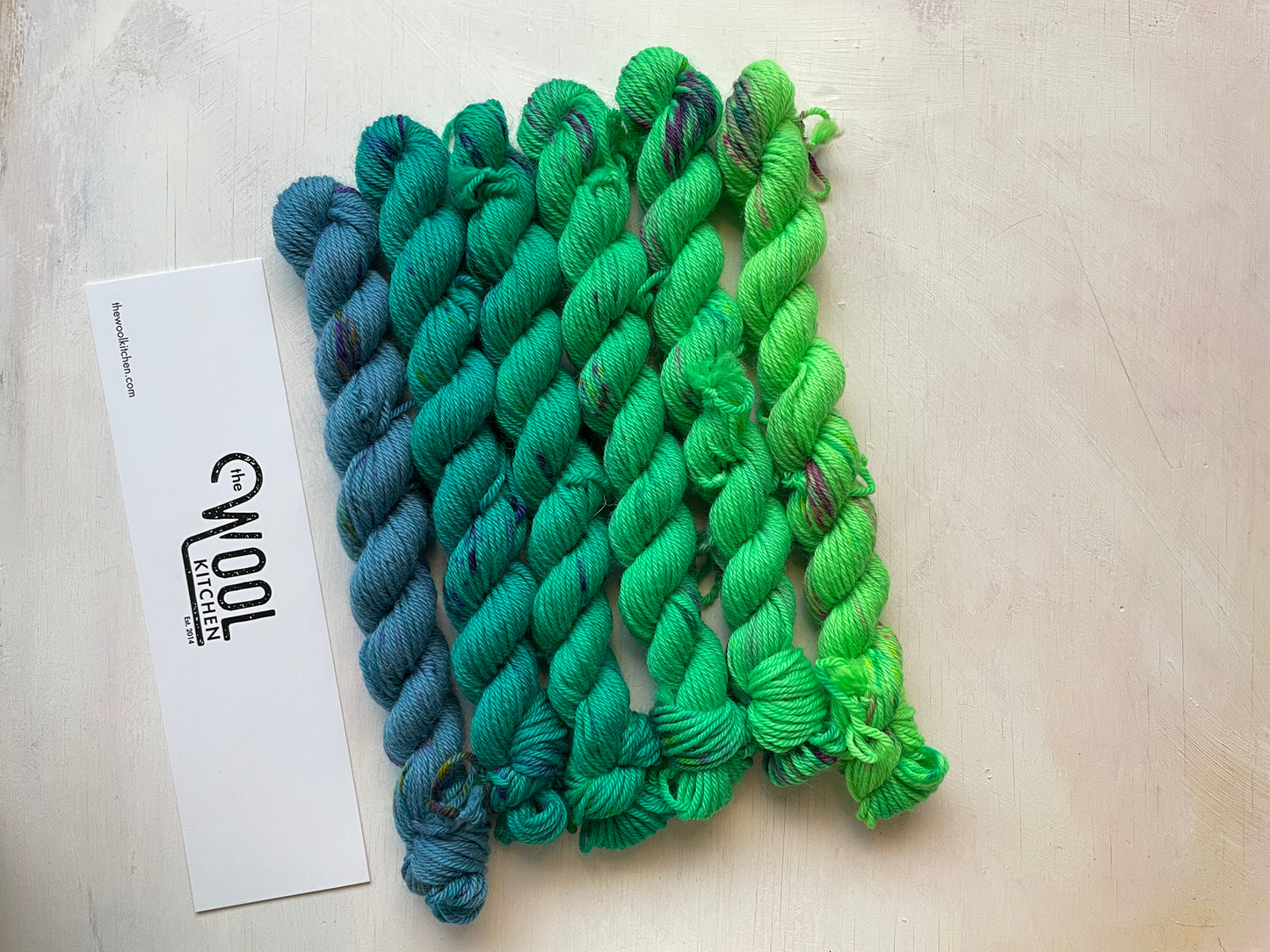 Advent Mini, Minis DK version | 20g minis DK BFL Wool | Fade Kit