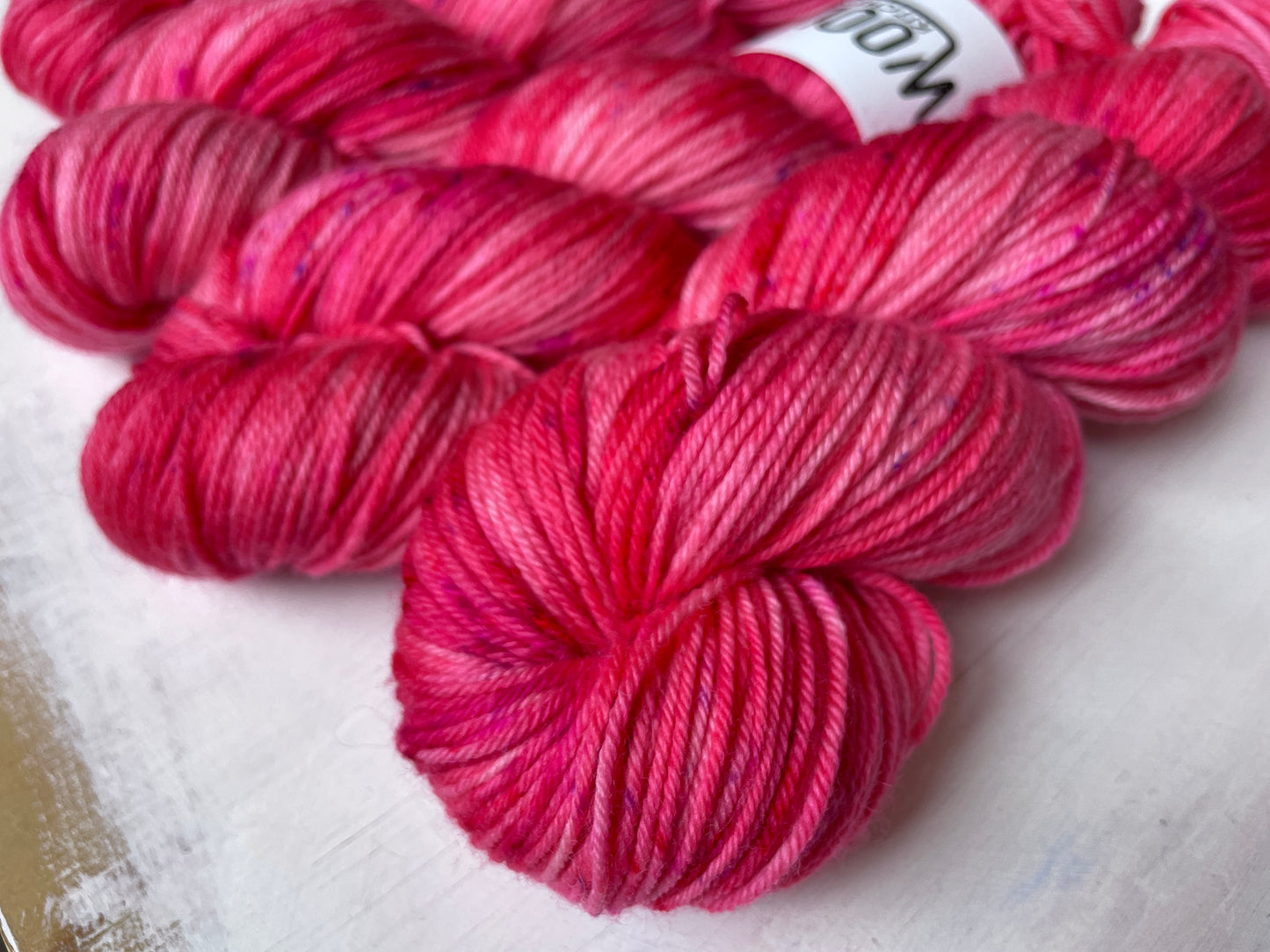 Raspberry Ripple | BFL DK Wool