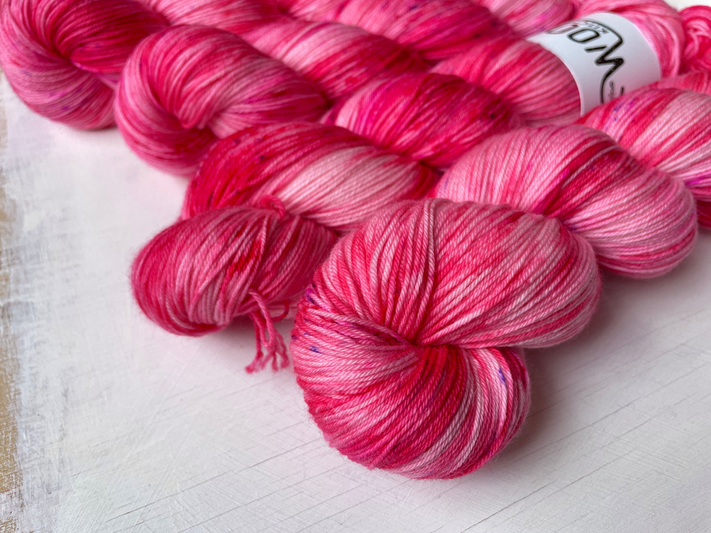 Raspberry Ripple | 4 Ply Sock Yarn