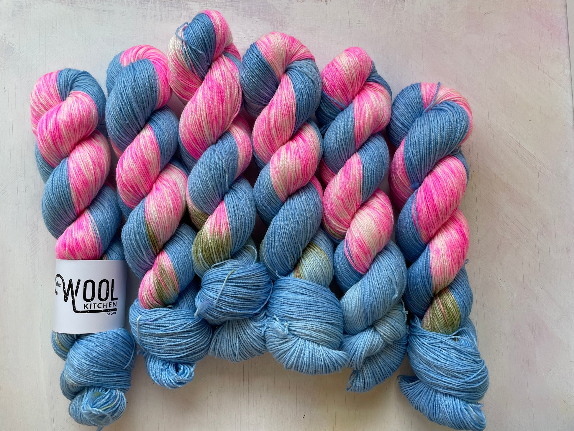 Cherry blossom from the hand dye expert, The Wool Kitchen