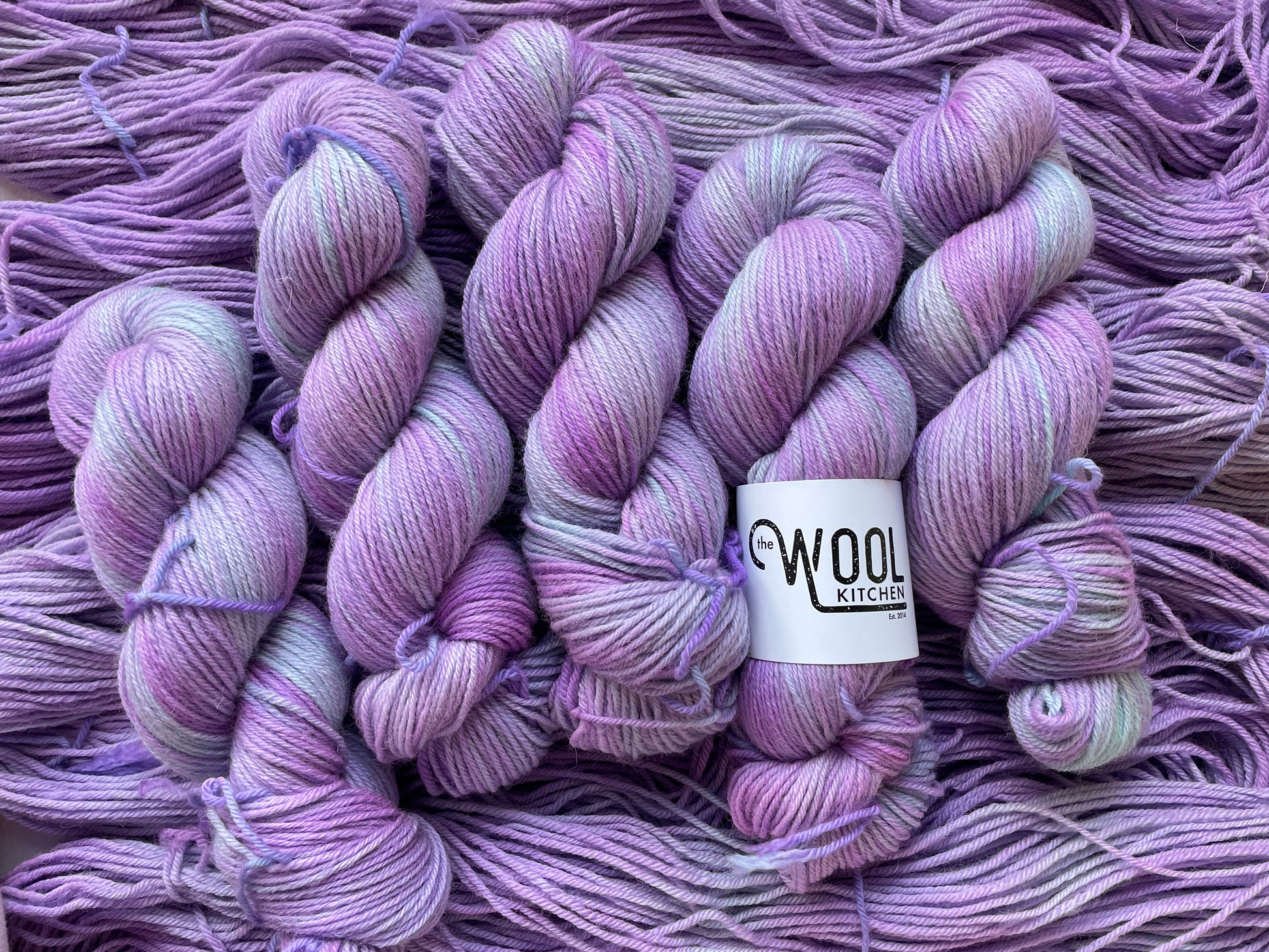 Penelope from the BFL DK Wool collection by the hand dyed yarn expert The Wool Kitchen